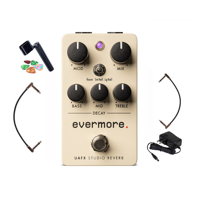New Universal Audio UAFX Evermore Studio Reverb | Effects Pedal