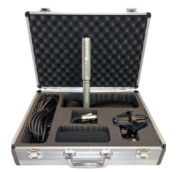 New Pinnacle Microphones X-Treme w/ Lundahl | Stereo Ribbon Microphone | Lundahl Transformer | Black | Free XLR Cable