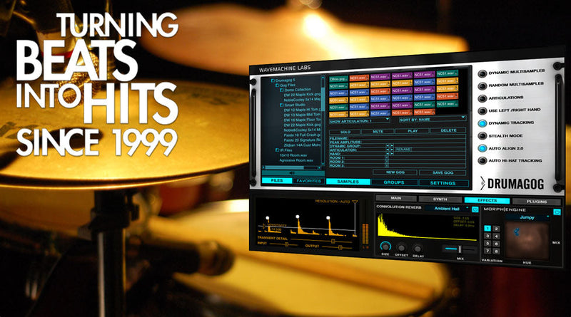 New Drumagog 5 Platinum - Industry Leading Drum Replacement Software | Download