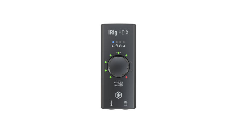 New IK Multimedia iRig HD X | Flagship Guitar Interface for iOS and Mac
