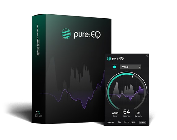 New Sonible Pure:EQ | Plug-in | AAX/AU/VST | MAC/PC | Download/Activation Card