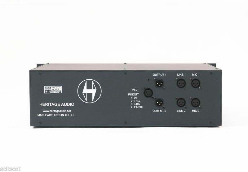 New Heritage Audio Rack-2 2-slot 80-Series Chassis