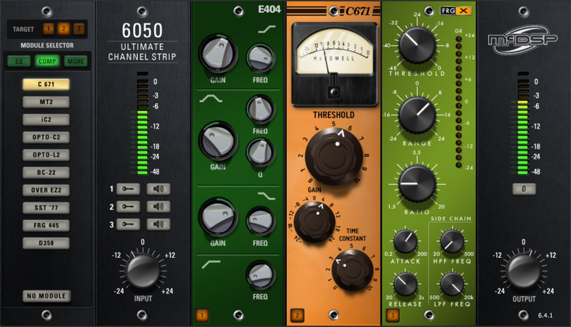 New McDSP 6050 Ultimate Channel Strip Native v7 Plug-In  AAX/VST/Mac/PC (Download/Activation Card)