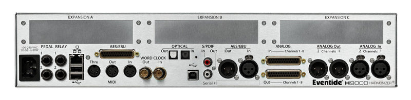 New Eventide H9000R - 32-channels of 24-bit/96kHz processing - The Next Generation Eventide Harmonizer!