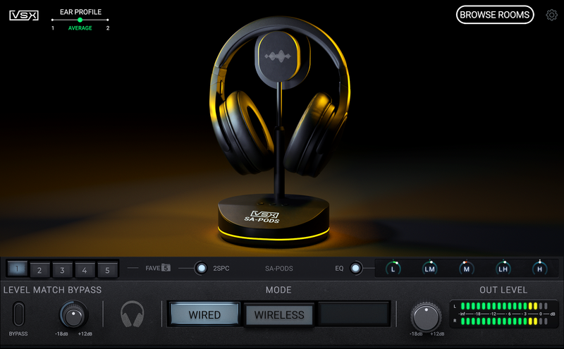 New Steven Slate Audio VSX Modeling Headphones - Platinum Edition - Closed-Back Studio Professional DJ