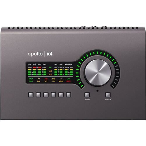 New Universal Audio Apollo x4 Heritage Edition Desktop Thunderbolt 3 TB-3 Interface