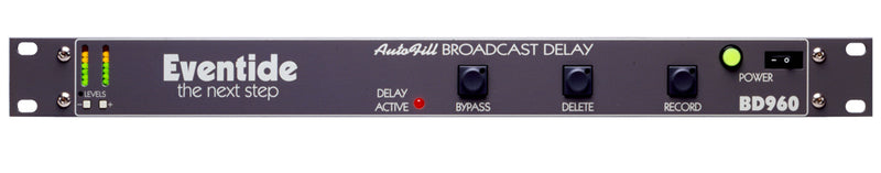 New Eventide BD960 -  Broadcast obscenity delay featuring 8 seconds of stereo delay and AutoFill™
