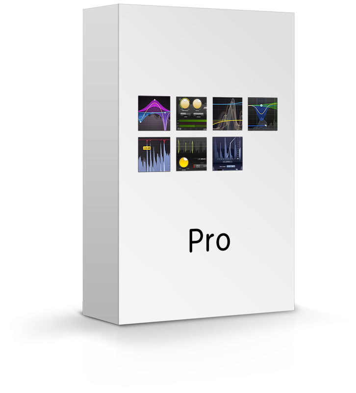 New FabFilter Pro Bundle - Virtual Processor Software Plug-ins Mac/PC