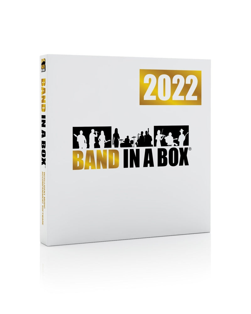New PG Music Band In A Box 2022 Pro First Time for MAC (Download/Activation Card)
