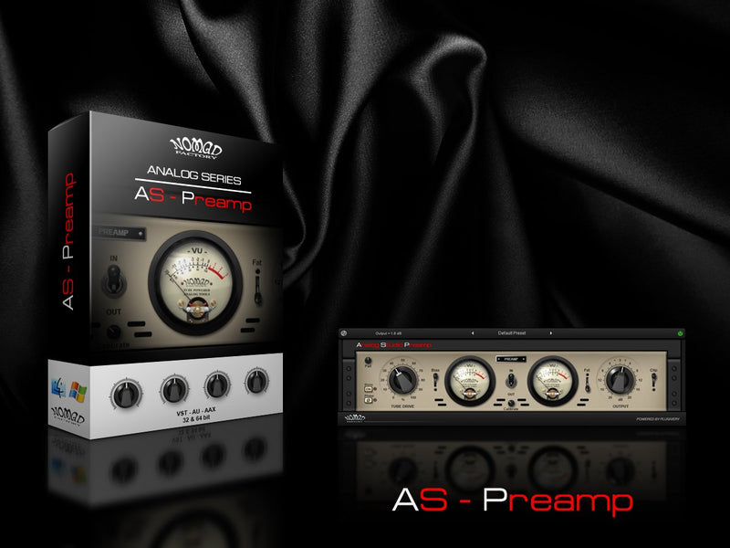 New Nomad Factory AS - Preamp Plugin Software - AAX/VST/Mac/PC (Download/Activation)