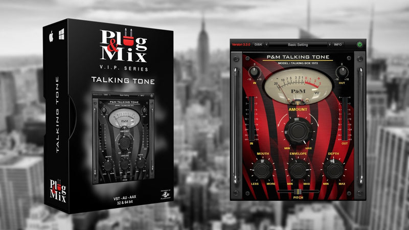 New Plug And Mix Talking Tone Software - AAX/VST/Mac/PC (Download/Activation Card)