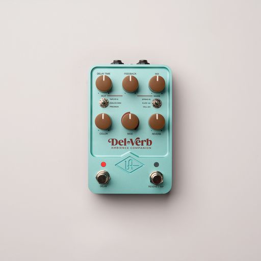 New Universal Audio Del-Verb Ambiance Companion | Effects Pedal