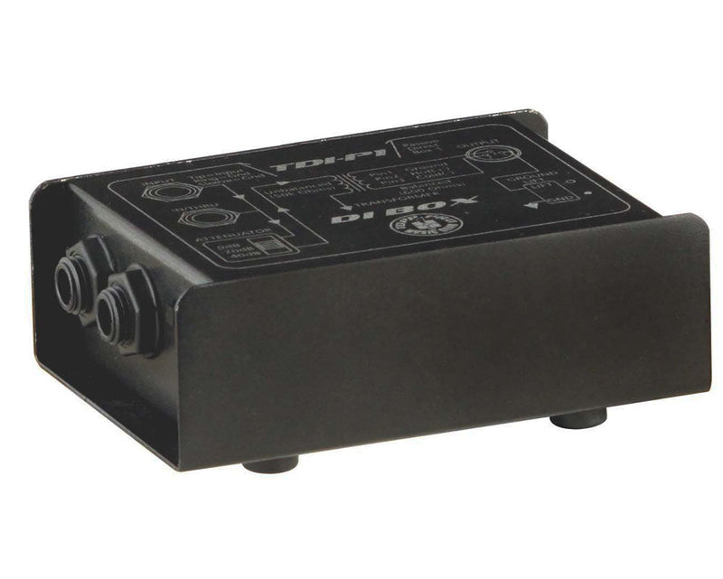 Topp Pro Music Gear - TDI-P1: Passive Direct Injection Box (D.I.) - Full Warranty!