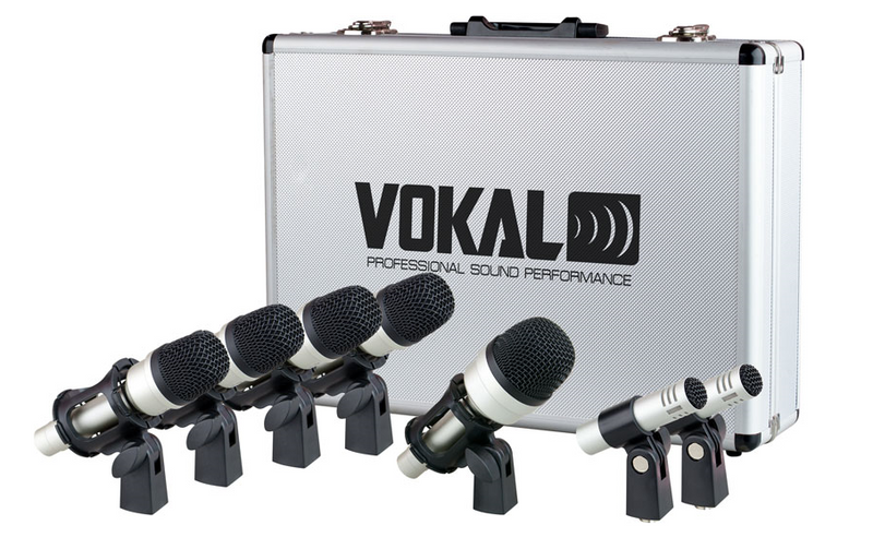New Vokal Professional VDM-7 Drum Microphone Kit