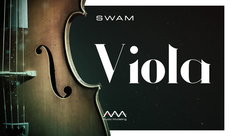 New Audio Modeling SWAM Viola - Virtual Instrument Software Bundle VST, VST3, AAX AU (Download/Activation Card)