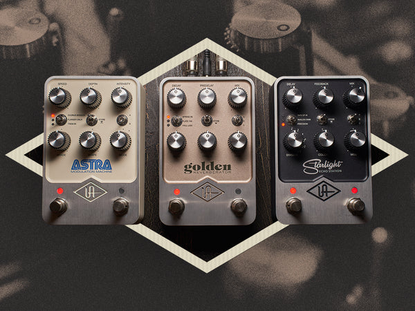 Universal Audio Reveals First Guitar Pedals with the UAFX Series