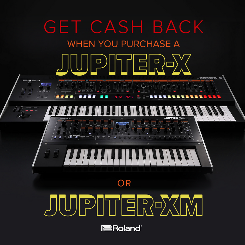 Roland JUPITER-XM $150 Cash Back!