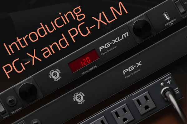 Introducing the New Black Lion Audio PG-X & PG-XLM Power Conditioners