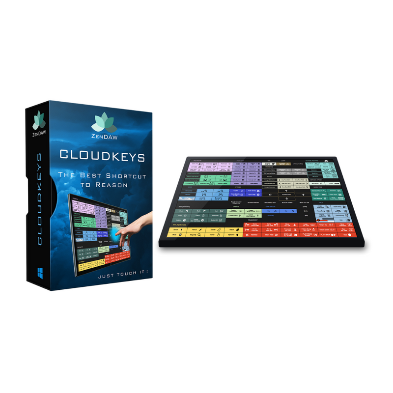 ZenDAW has released CLOUDKEYS: Innovative Touch Workspace Software for Reason
