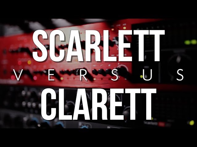 Focusrite Scarlett vs Clarett Interfaces: The Best for You?