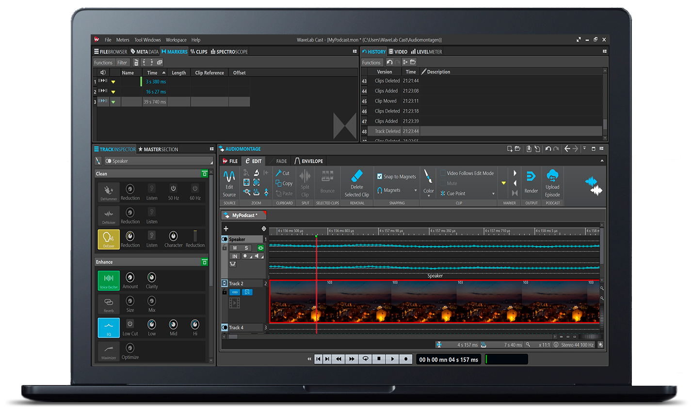 New Steinberg WaveLab Cast 2 Software MAC/PC