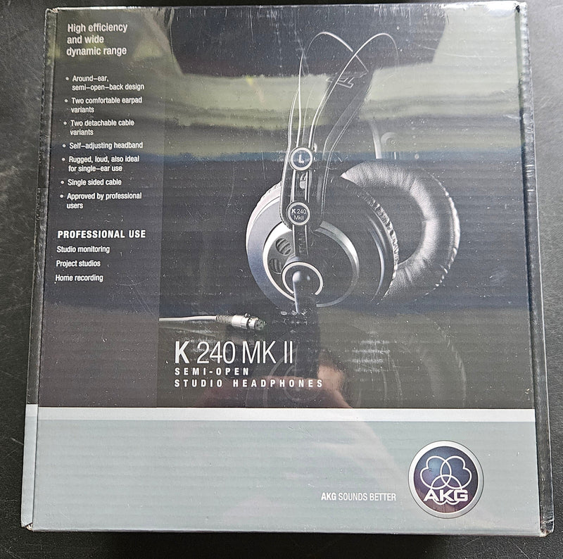 AKG K240 MKII | Professional Semi-Open Stereo Headphones - OPENED BOX