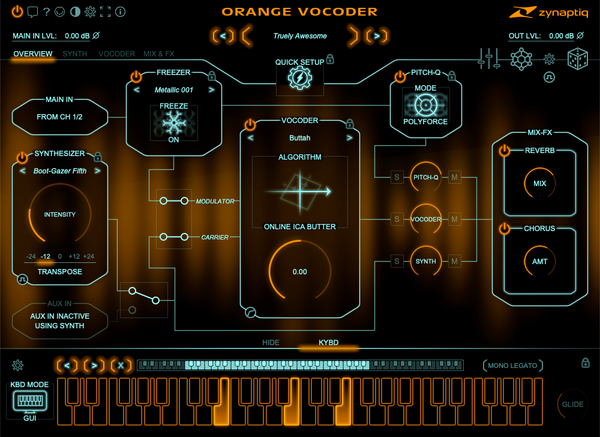 New Zynaptiq - Orange Vocoder IV - Multi-Algorithm Vocoder AAX/AU/VST (Download/Activation Card)