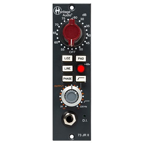 New Heritage Audio 73JR II | 500-Series 73-Style Pre-Amp Module
