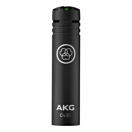 New AKG C430 | Small-Diaphragm Cardioid Condenser Microphone