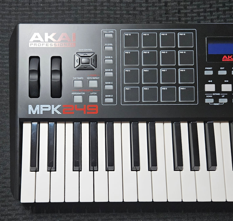 AKAI MPK249 MIDI KEYBOARD CONTROLLER  - Previously Owned - (AW CONSIGN)