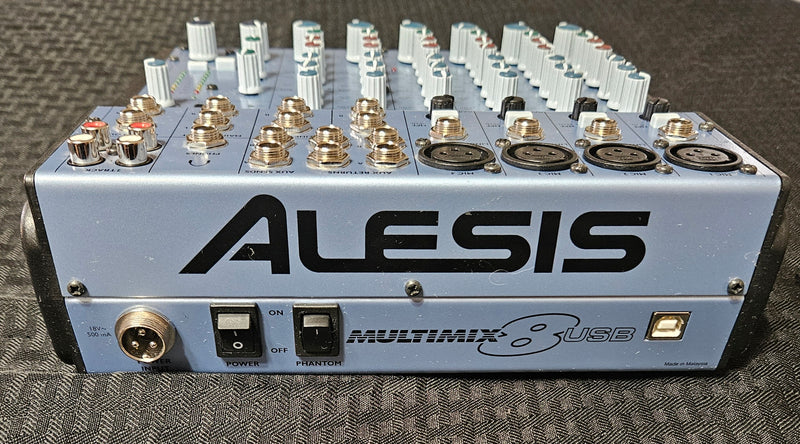 ALESIS MULTIMIX8 USB MIXER - Previously Owned - (AW CONSIGN)