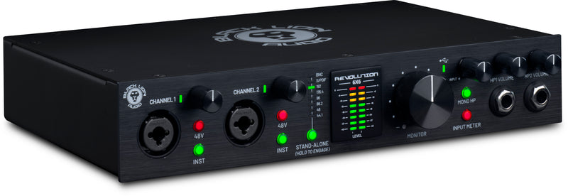 New Black Lion Audio Revolution 6x6 | 6-in / 6-out USB Audio Interface / Word Clock / DAC / ADC w/ USB OTG