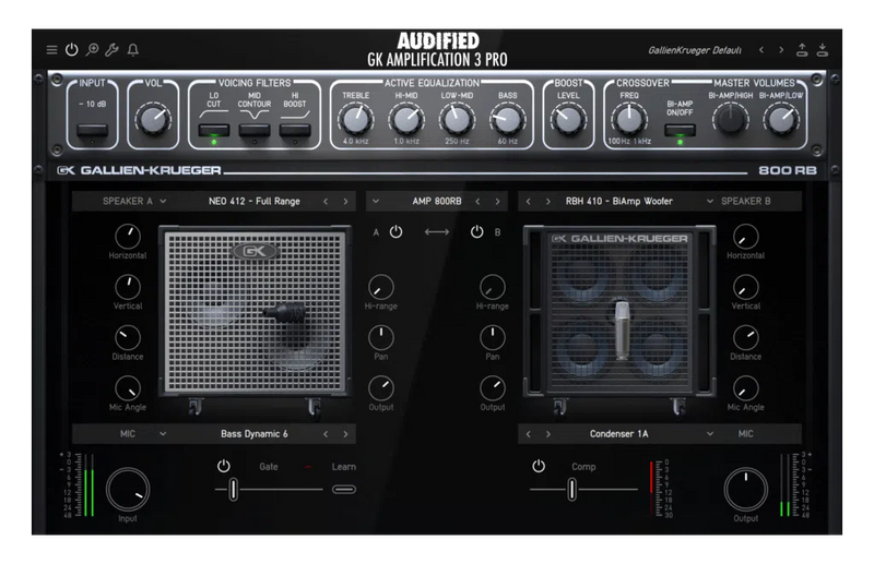 New Audified GK Amplification Pro Plugin Mac/PC Software VST AAX AU (Download/Activation Card)