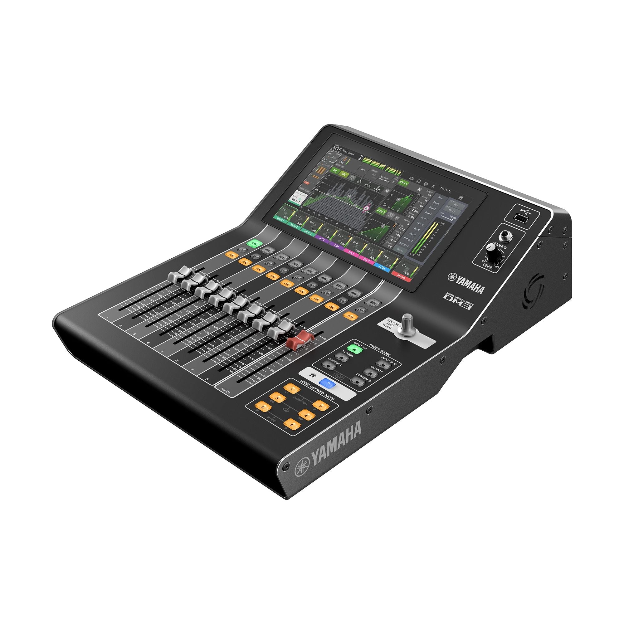 New Yamaha DM3 Series - DM3-D - Professional 22 Ch, Ultra-compact Digital Mixer with Dante