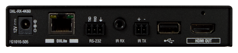 New AMX DXL-RX-4K60 | DXLite 4K60 4:4:4 Receiver