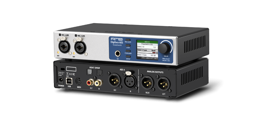 New RME Digiface AES | 192 kHz Digital USB Interface with AES/SPDIF/ADAT/Analog I/O | Free XLR Cable