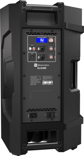 New Electro-Voice ELX200-12P 12" 2-Way Powered Speaker |  Powered 12-inch 2-way loudspeaker (Black)