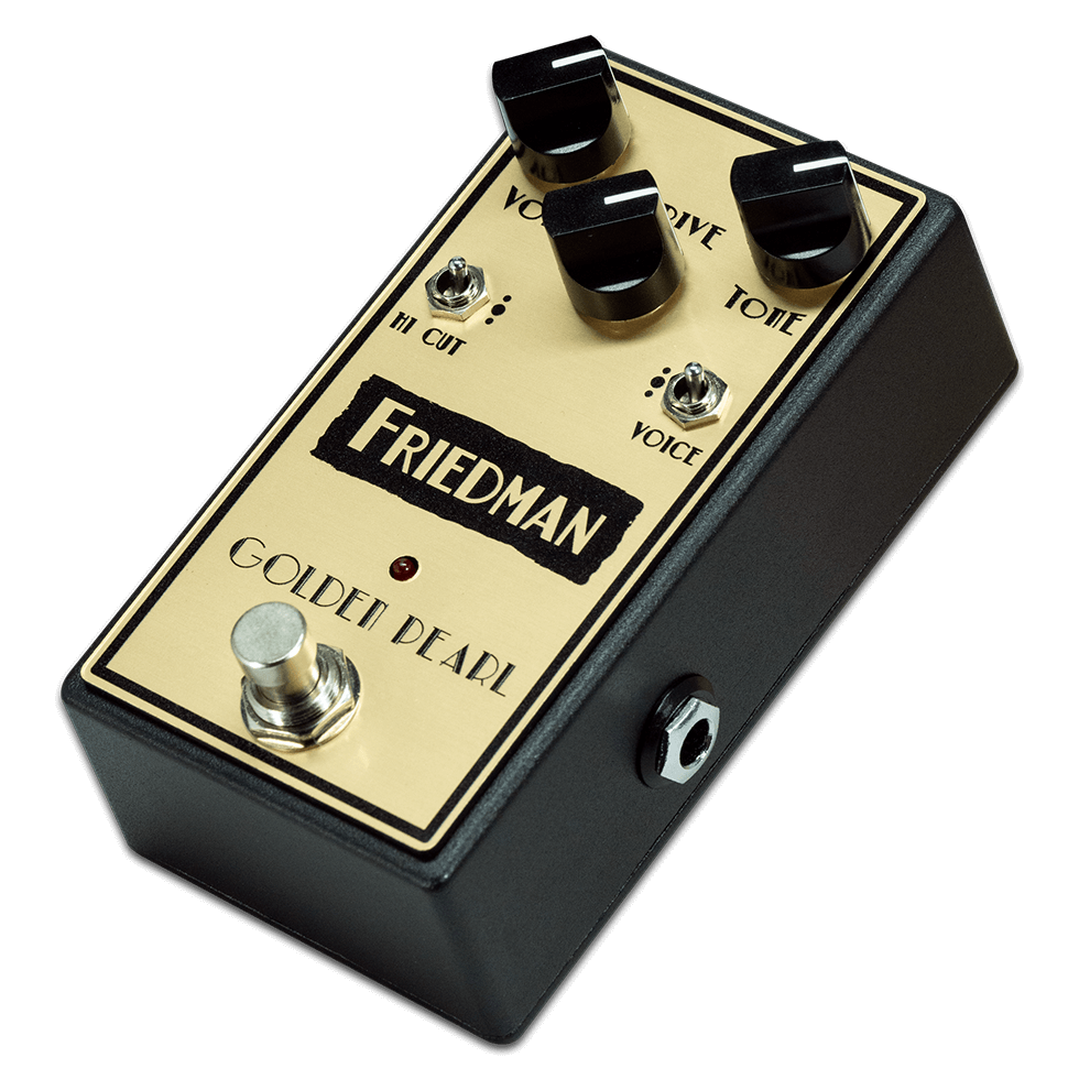 New Friedman Golden Pearl | Transparent Lower-Gain Overdrive | Effects Pedal | Guitar Pedal