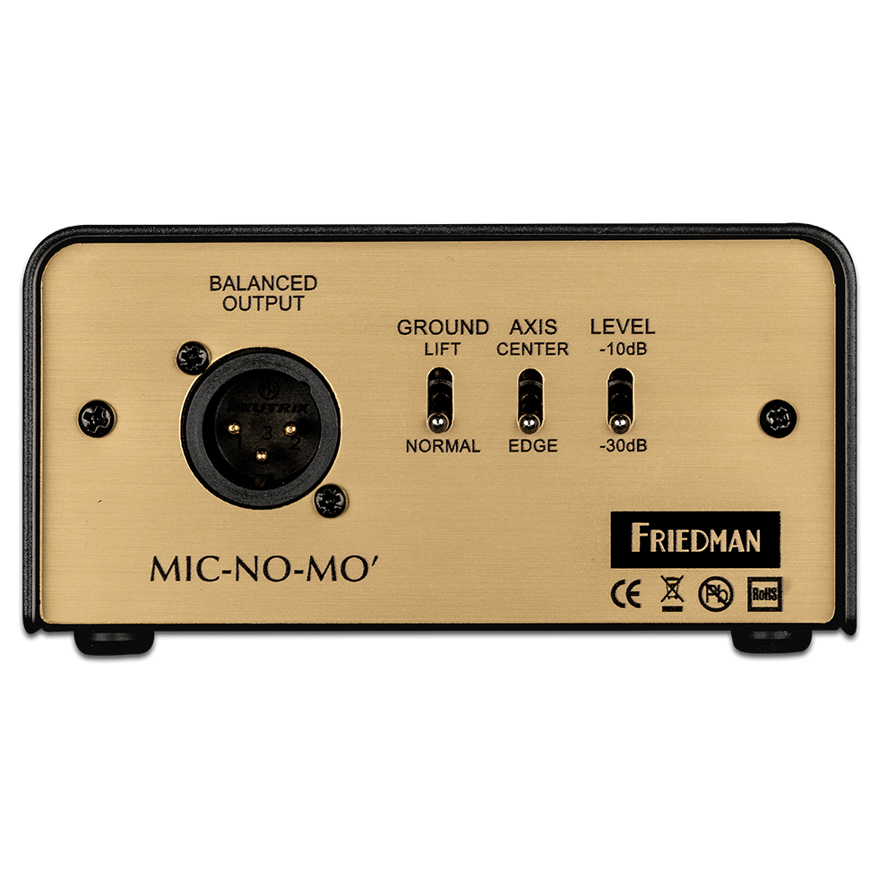 New Friedman Mic No Mo' | Passive Cab Simulator for Guitar Amplifier | Guitar/Bass/Keys