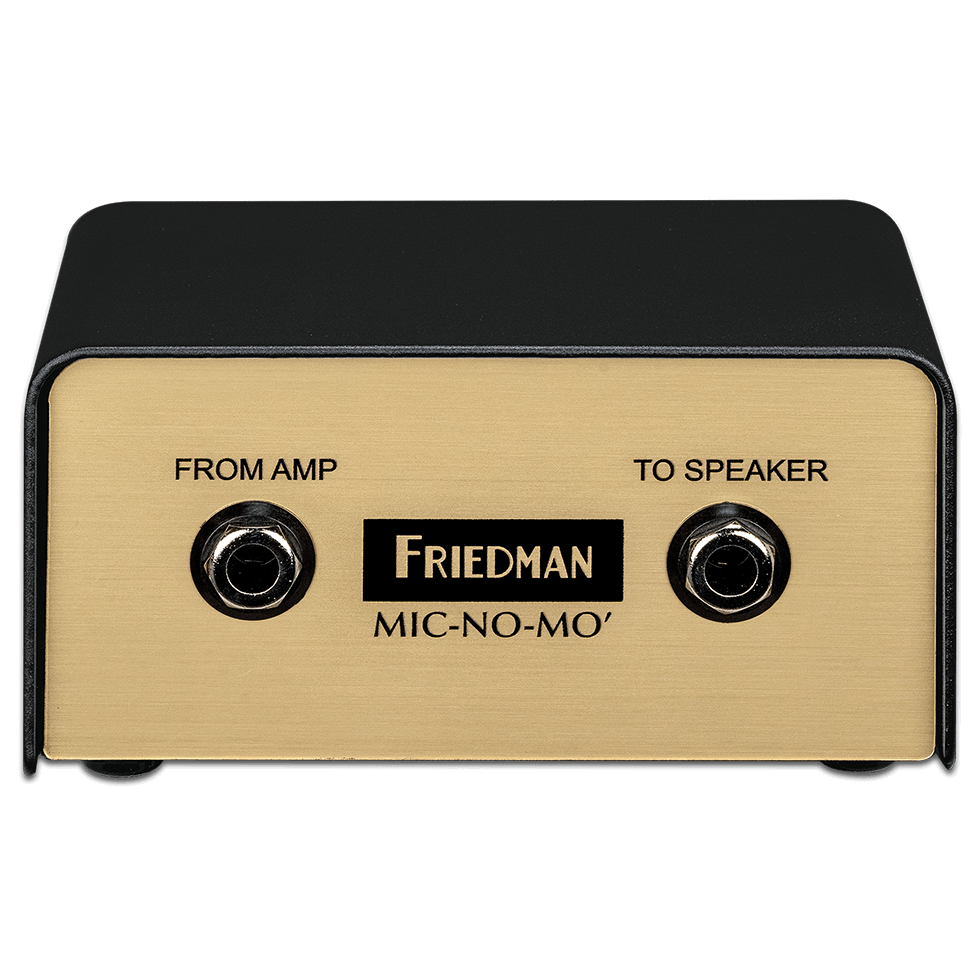 New Friedman Mic No Mo' | Passive Cab Simulator for Guitar Amplifier | Guitar/Bass/Keys