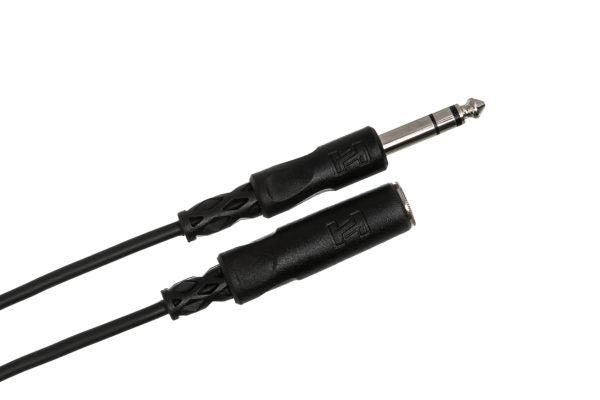 New Hosa HPE-310 | Stereo 1/4" TRS Male to 1/4" TRS Female | Stereo Headphone Extension | 10 ft