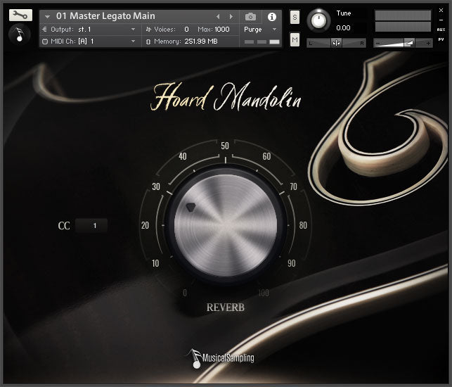 New Musical Sampling Hoard Mandolin | for Kontakt | Software (Download/Activation Card)