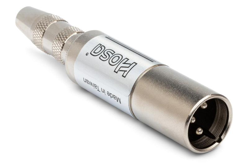 New Hosa MIT-129 | Stereo 1/4" TS Female to XLR Male | Unbalanced to Balanced Adapter