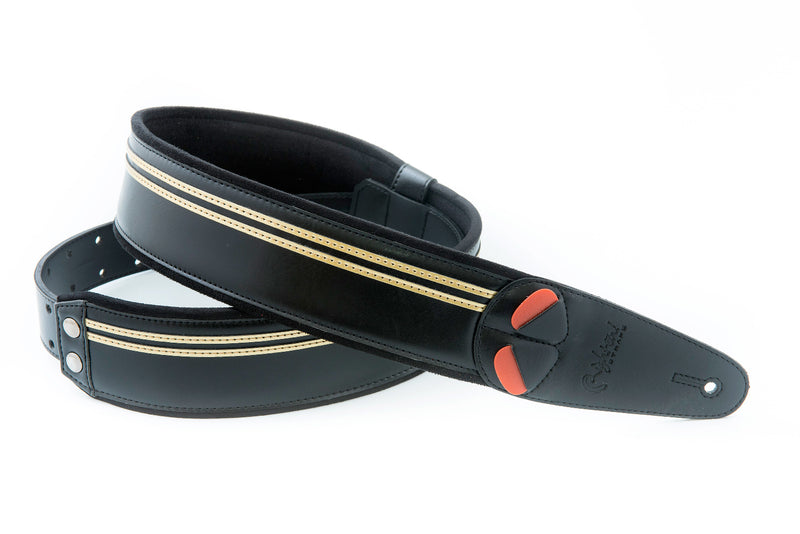 New Right On! Straps - Steady Mojo Race JPS | Guitar/Bass Strap | Extends up to 59"