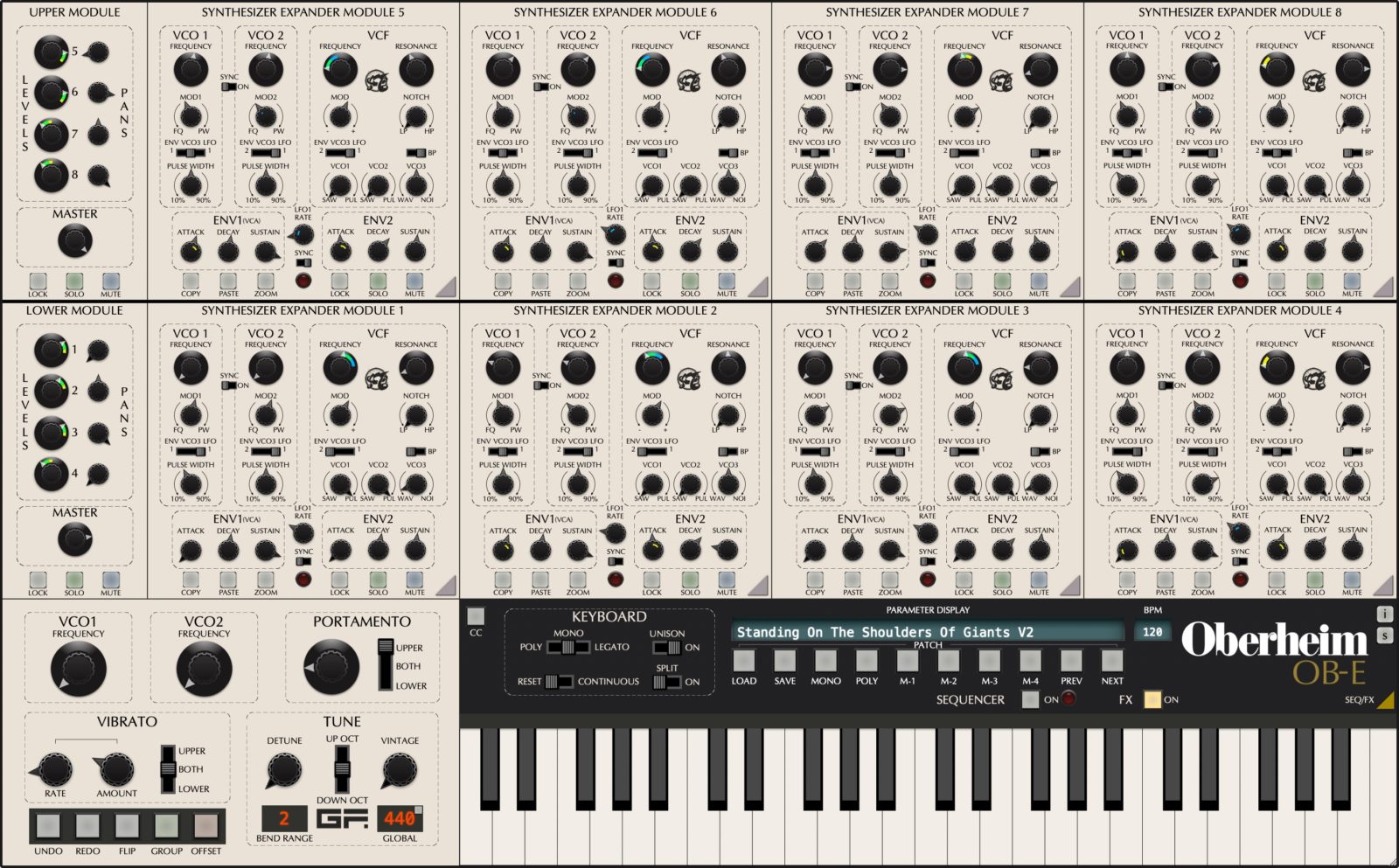 New GForce Oberheim "The Bundle"- Iconic Oberheim Synths | AU/VST | Mac/PC | Download