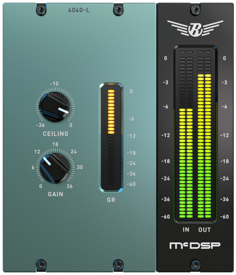 New McDSP 4040 Retro Limiter v6 Plug-In (Native)  AAX/VST/Mac/PC (Download/Activation Card)