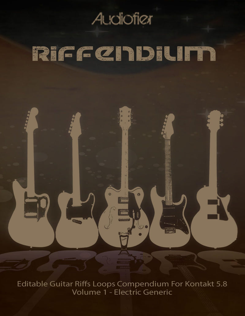 New Audiofier Riffendium Total. Bundle - The Complete Riffendium Series - Kontakt Library - Download