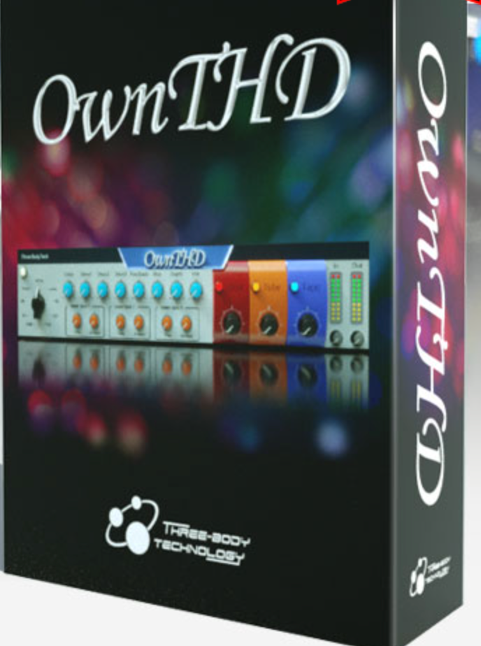 New Three-Body Tech OwnTHD | Saturation Plugin | (Download/Activation Card)