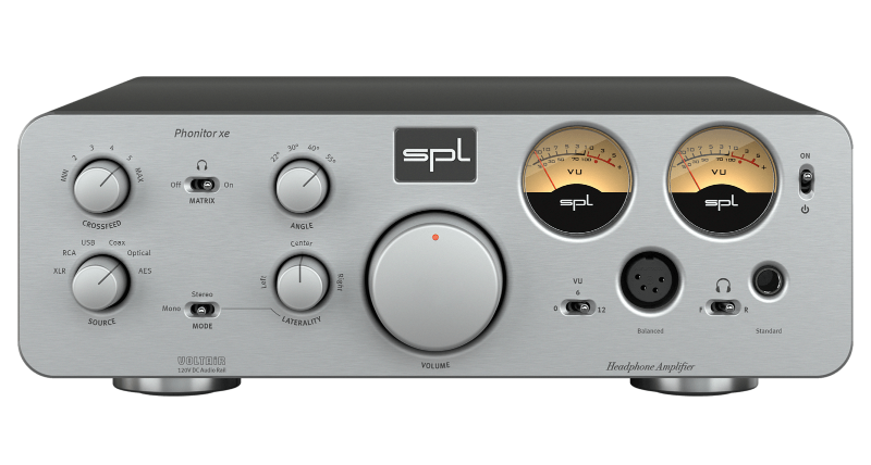 New SPL Phonitor XE + DAC786 | Standalone Headphone Amplifier / DAC Without Any Compromises (Silver)