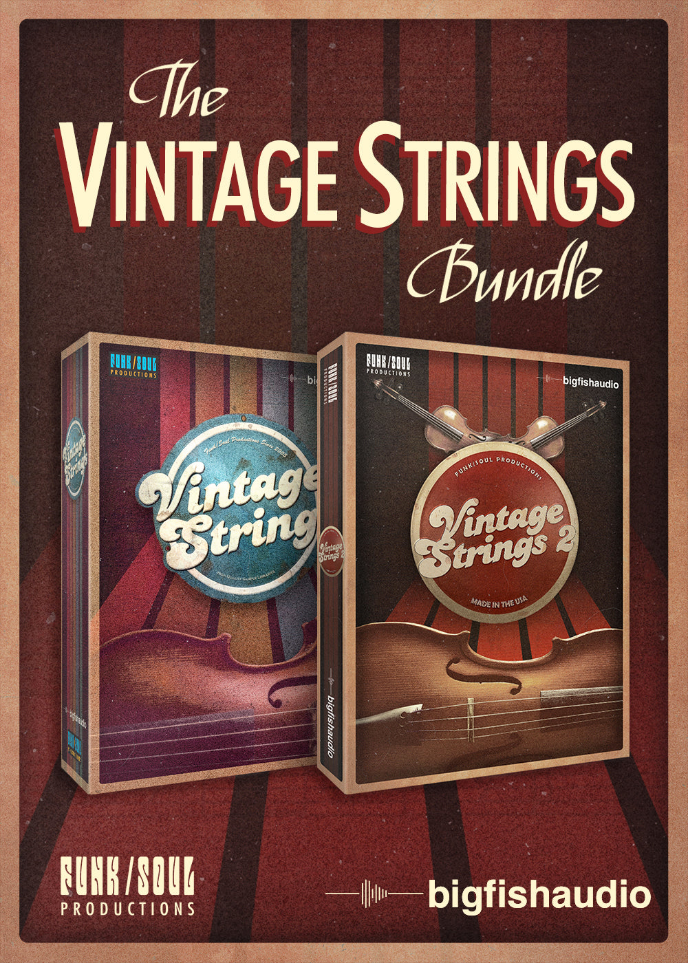 New Big Fish Audio Vintage Strings Bundle -  MAC/PC Software